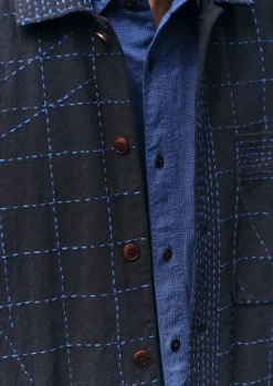 Best Abstract Embroidered Kantha Shirt Shirts