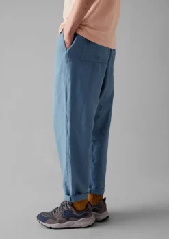 Online Alfie Garment Dyed Herringbone Trousers Workwear|Trousers