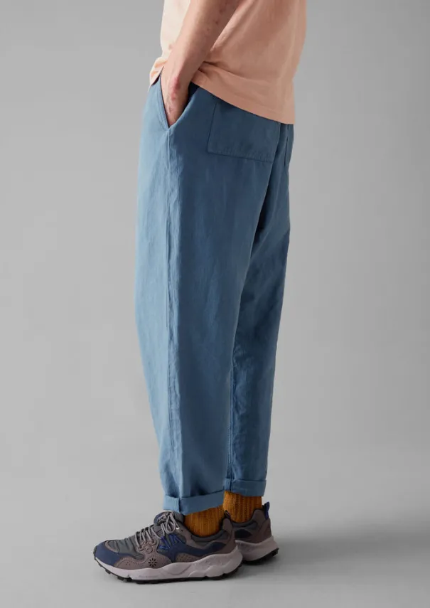 Online Alfie Garment Dyed Herringbone Trousers Workwear|Trousers