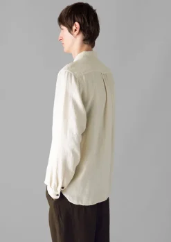 Sale Alfie Garment Dyed Linen Trousers Linen|Trousers