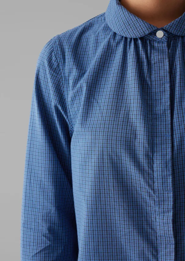 Clearance Anja Check Cotton Shirt Women Shirts|Tops & Tees