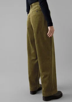 Annie Organic Cord Full Length Trousers Women Cord|Workwear