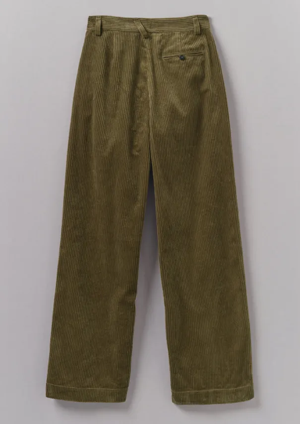 Annie Organic Cord Full Length Trousers Women Cord|Workwear