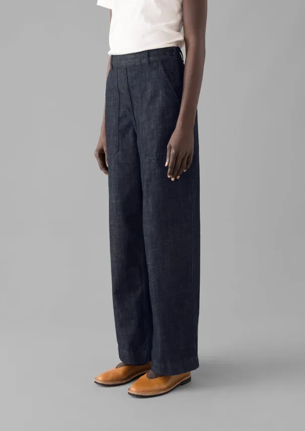 Annie Organic Denim Full Length Jeans Women Denim|Workwear