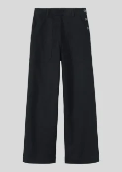 Online Annie Organic Denim Side Button Jeans Women Denim|Workwear