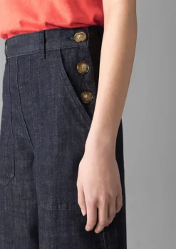 Discount Annie Organic Denim Side Button Jeans Women Denim|Workwear