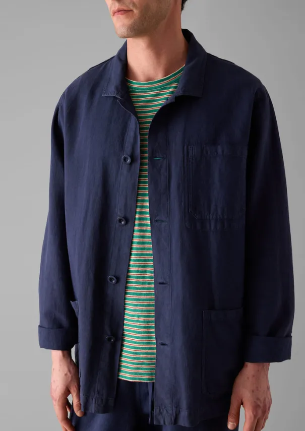 Hot Arlo Garment Dyed Herringbone Jacket Workwear|Coats & Jackets
