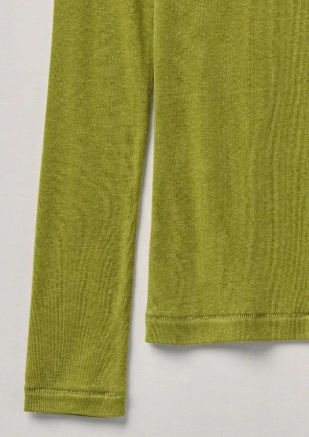 Outlet Aster Wool Lyocell High Neck Tee Women Jersey|Tops & Tees