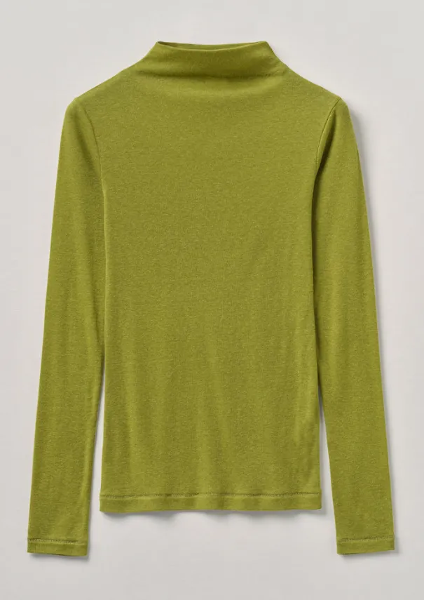 Outlet Aster Wool Lyocell High Neck Tee Women Jersey|Tops & Tees