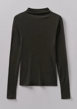 Outlet Aster Wool Lyocell High Neck Tee Women Jersey|Tops & Tees