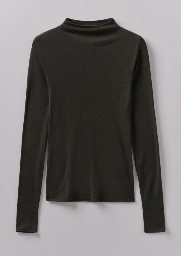 Outlet Aster Wool Lyocell High Neck Tee Women Jersey|Tops & Tees