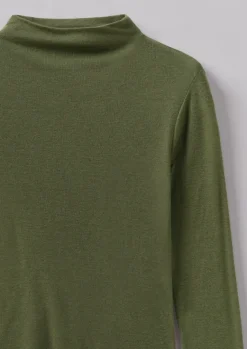 Sale Aster Wool Lyocell High Neck Tee Women Jersey|Tops & Tees