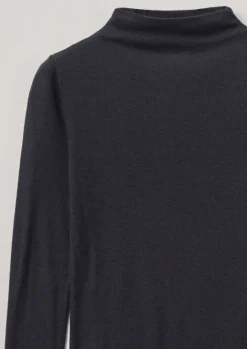 Aster Wool Lyocell High Neck Tee Women Jersey|Tops & Tees