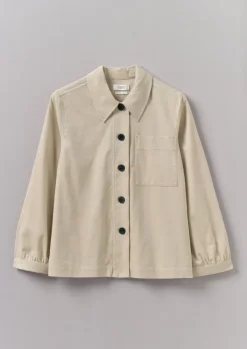 Clearance Baya Patch Pocket Organic Cord Shirt Women Cord|Workwear