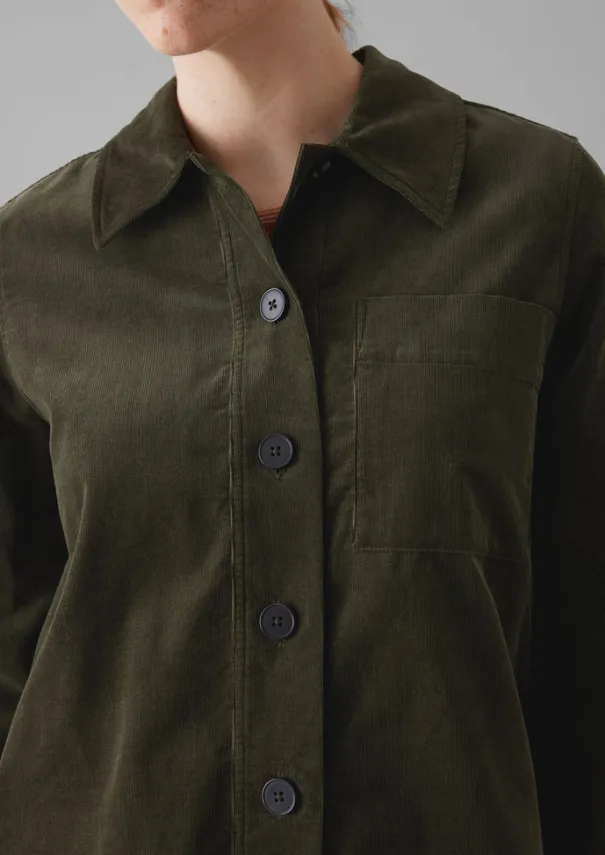 Sale Baya Patch Pocket Organic Cord Shirt Women Cord|Workwear