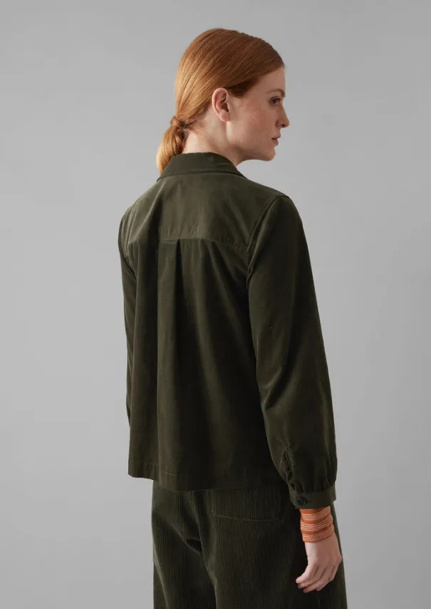 Sale Baya Patch Pocket Organic Cord Shirt Women Cord|Workwear
