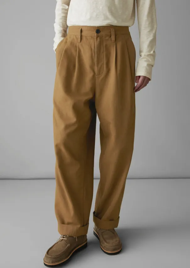 Online Bill Cotton Wide Leg Trousers Trousers