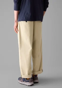 Discount Bill Cotton Wide Leg Trousers Trousers