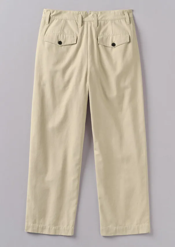Discount Bill Cotton Wide Leg Trousers Trousers