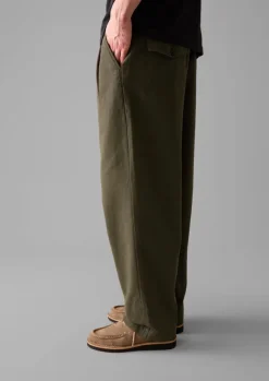 Hot Bill Cotton Wide Leg Trousers Trousers