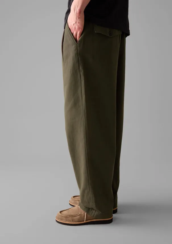 Hot Bill Cotton Wide Leg Trousers Trousers