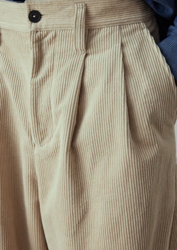 Hot Bill Organic Cord Wide Leg Trousers Cord|Trousers