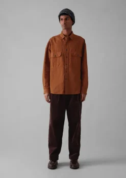 Best Bill Organic Cord Wide Leg Trousers Cord|Trousers