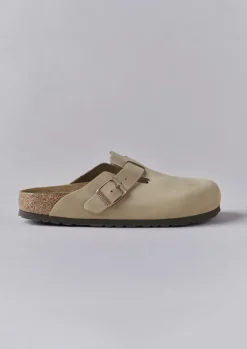 Online Birkenstock Boston Oiled Leather Clogs Women Shoes