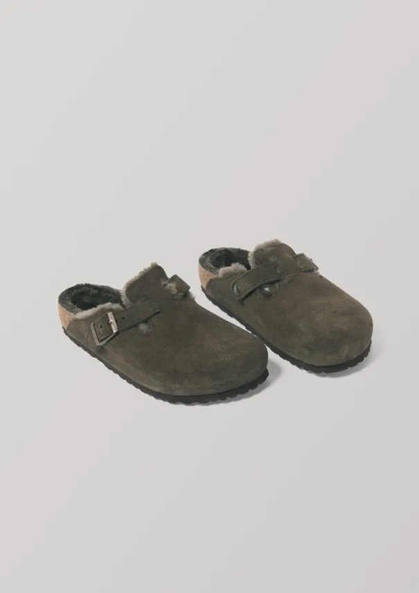 Discount Birkenstock Boston Sheepskin Slippers Women Slippers|Nightwear