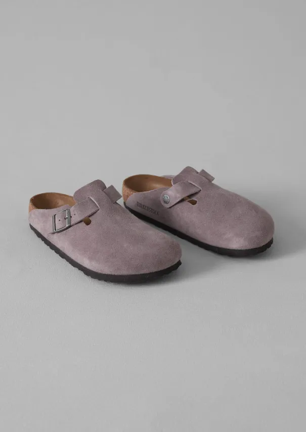 Hot Birkenstock Boston Suede Clogs Women Shoes|Slippers