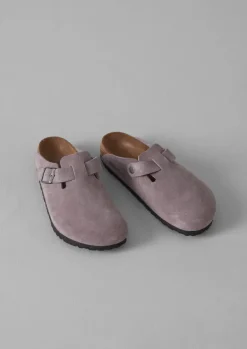 Hot Birkenstock Boston Suede Clogs Women Shoes|Slippers
