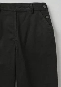 Best Denim Side Button Trousers Women Denim|Jeans