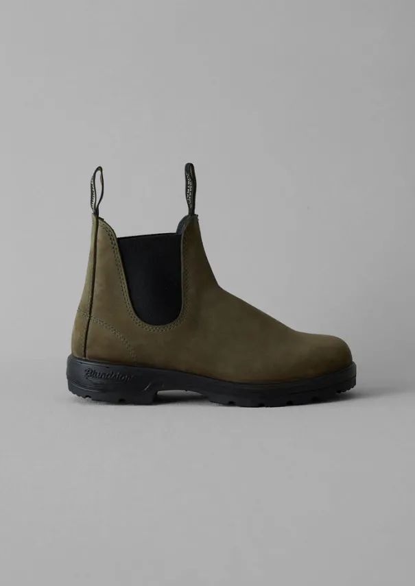 Discount Blundstone Nubuck Chelsea Boots Women Boots