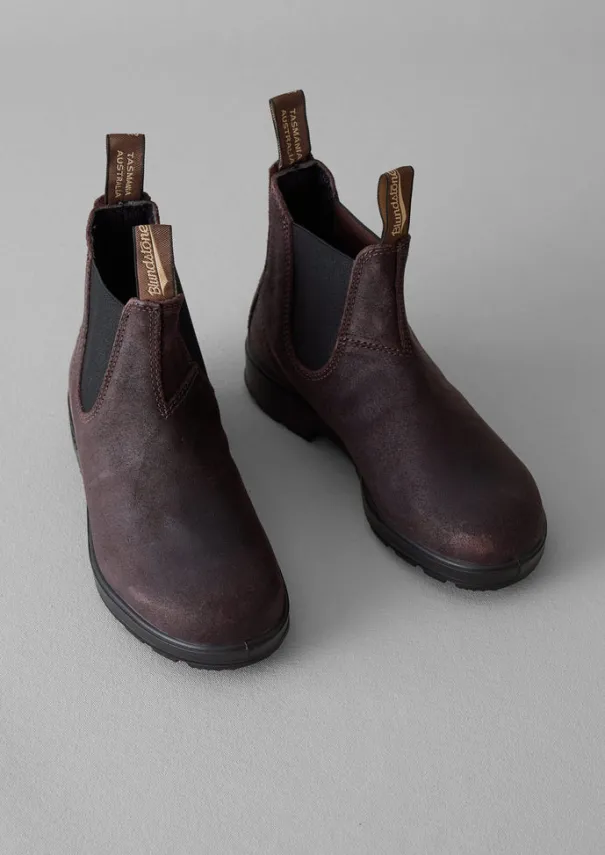 Sale Blundstone Waxed Suede Chelsea Boots Women Boots