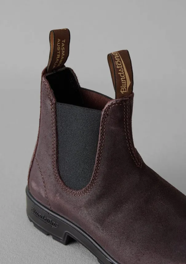 Sale Blundstone Waxed Suede Chelsea Boots Women Boots