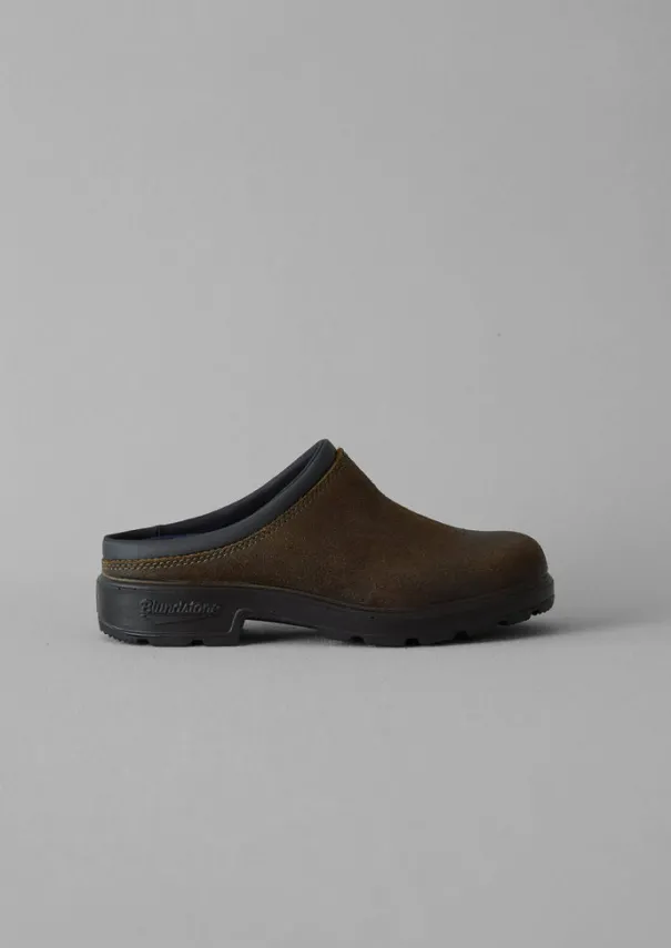 Sale Blundstone Waxed Suede Clogs Women Shoes