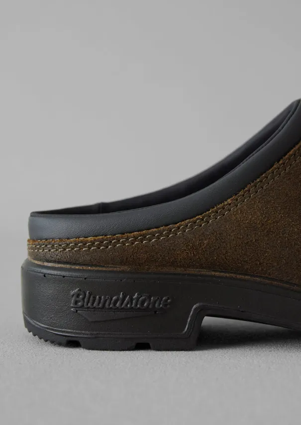 Sale Blundstone Waxed Suede Clogs Women Shoes