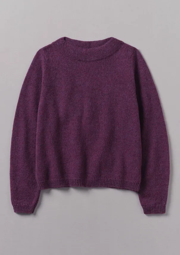 Sale Boat Neck Wool Sweater Women Knitwear
