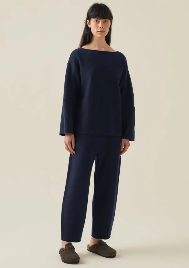 Outlet Boiled Wool Pull On Trousers Women Loungewear|Trousers