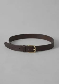 New Brass Buckle Leather Belt Bags & Belts