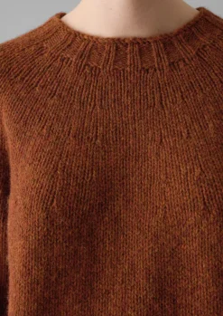 New British Wool Sweater Women Knitwear