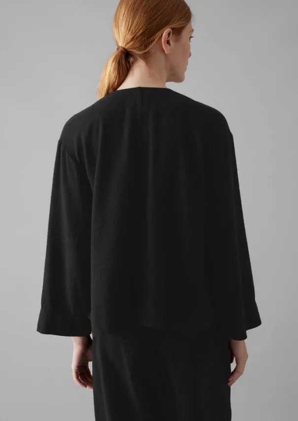 New Brushed Cotton Linen Herringbone Top Women Linen|Loungewear