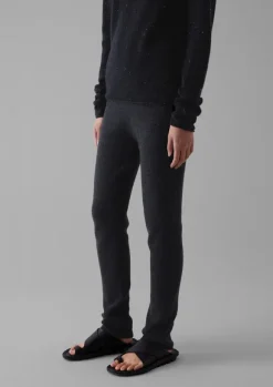 Clearance Cashmere Slim Leg Trousers Women Cashmere|Loungewear