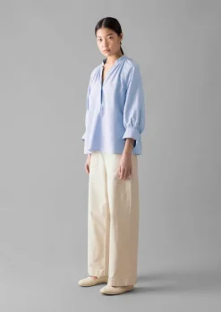 Hot Catrin Cotton Oxford Easy Shirt Women Shirts|Tops & Tees