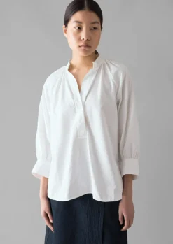 Hot Catrin Cotton Oxford Easy Shirt Women Shirts|Tops & Tees
