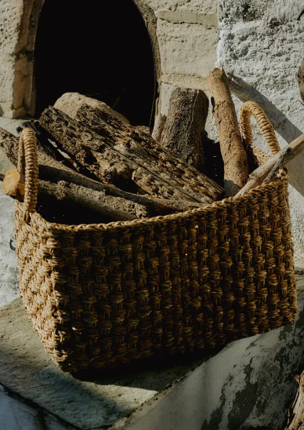 Online Chatai Weave Hogla Storage Basket Baskets