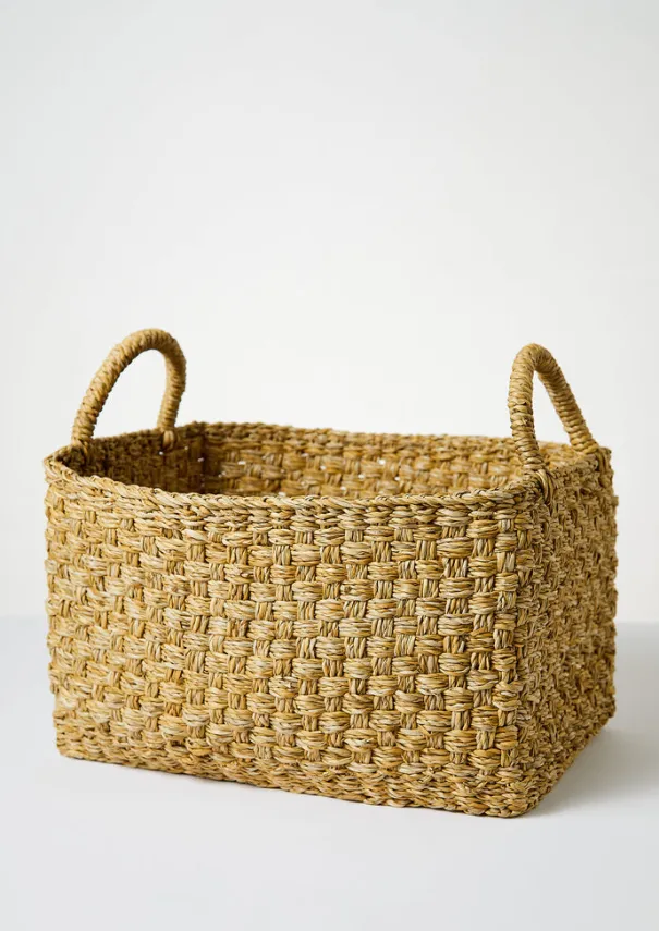 Online Chatai Weave Hogla Storage Basket Baskets
