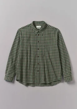 Sale Check Cotton Wool Shirt Shirts