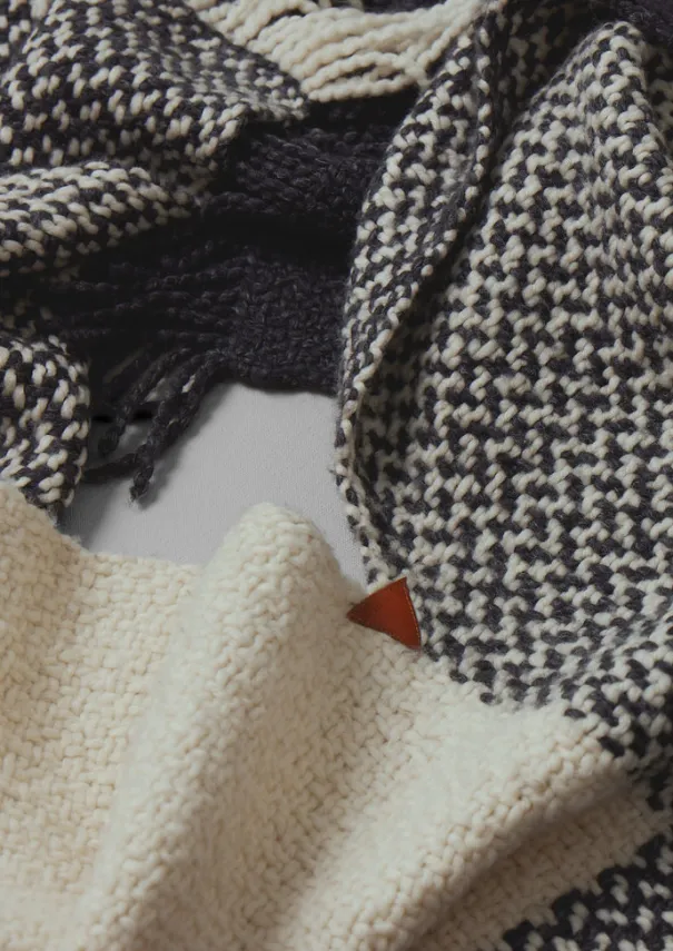 Best Check Merino Blend Wrap Women Hats, Scarves & Gloves|Knitwear