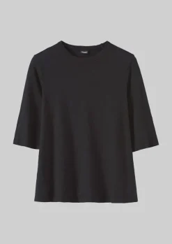 Hot Cleo Garment Dyed Organic Cotton Tee Women Jersey|Tops & Tees